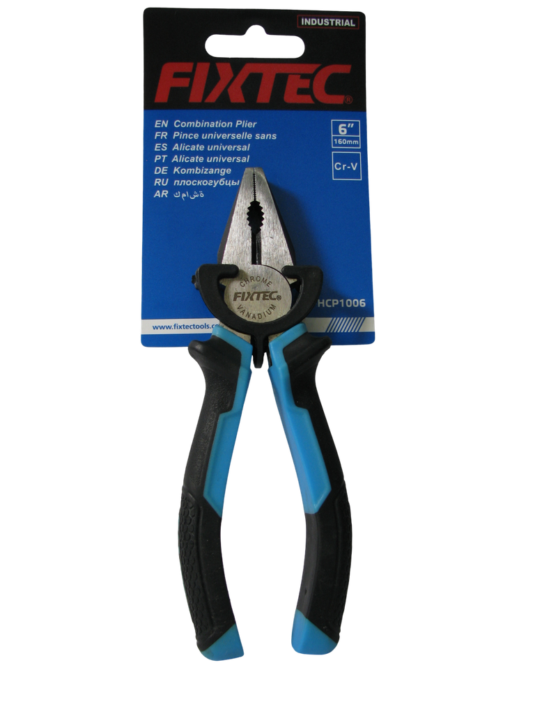ALICATE ELECTRICISTA 6' MARCA FIXTEC