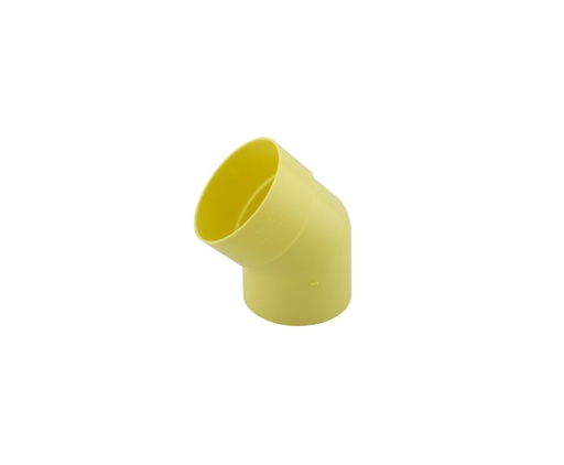 CODO 45° PVC SANIT 75MM EXC MARCA TUBRICA