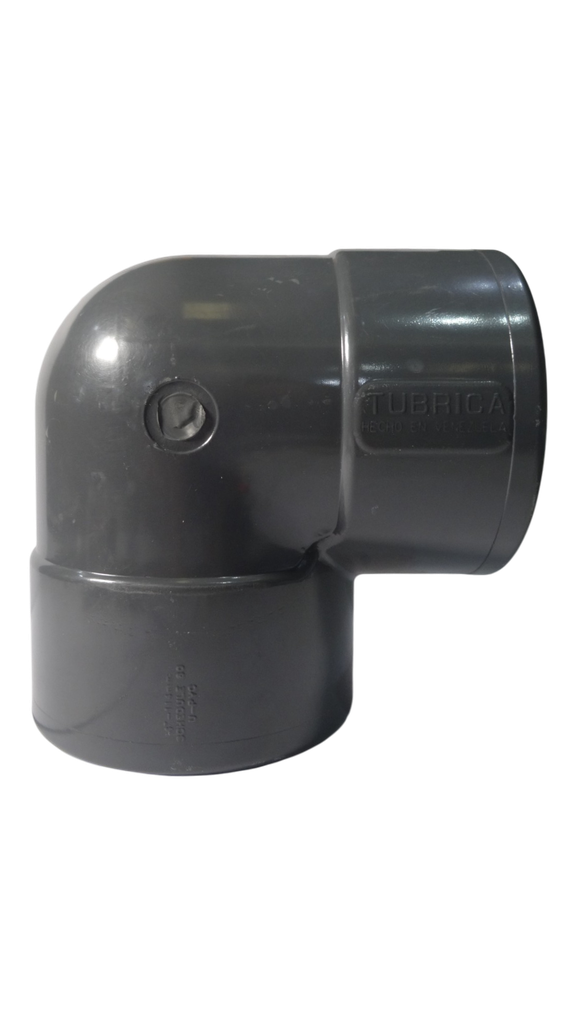 CODO 90° PVC PRES SCH 80 4' HS MARCA TUBRICA