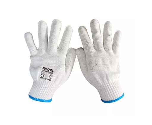 GUANTES DE ALGODÓN 10" MARCA FIXTEC