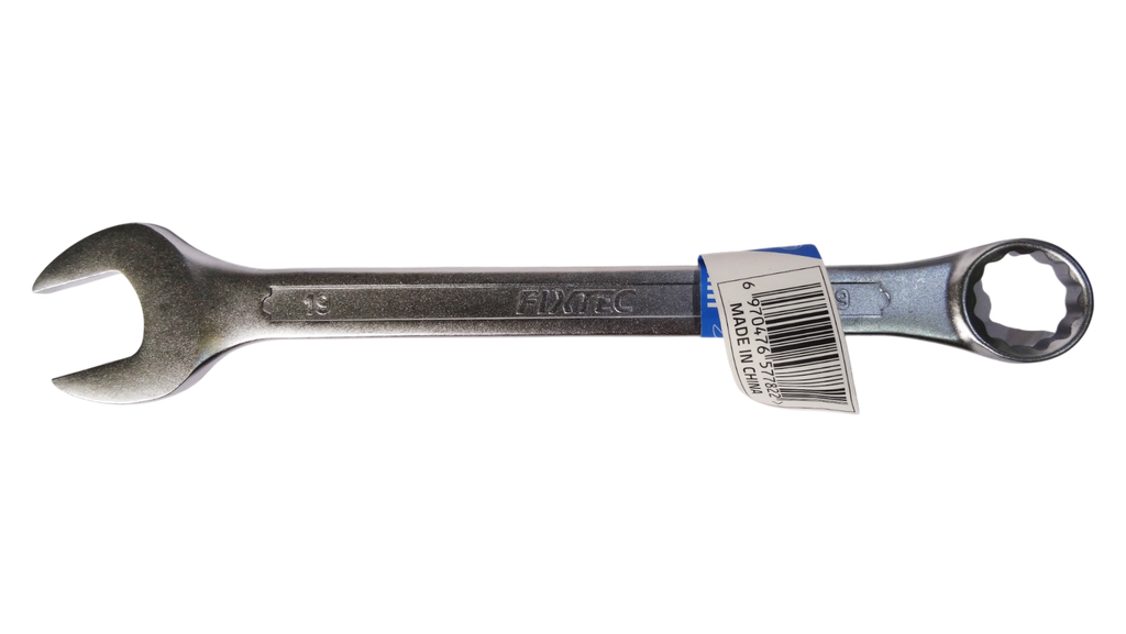 LLAVE COMBINADA 19mm MARCA FIXTEC