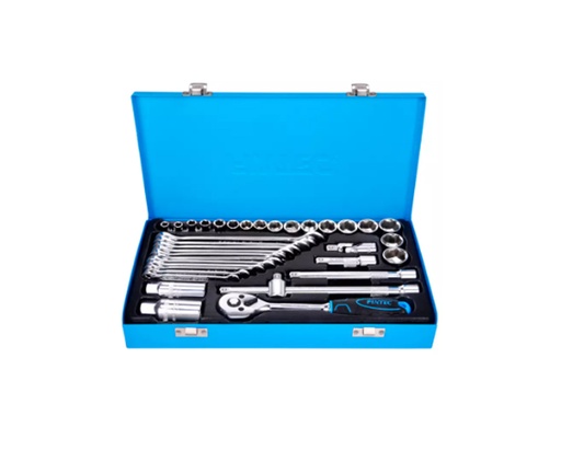 JUEGO DE 36 DADOS DE 3/8'  MARCA FIXTEC
