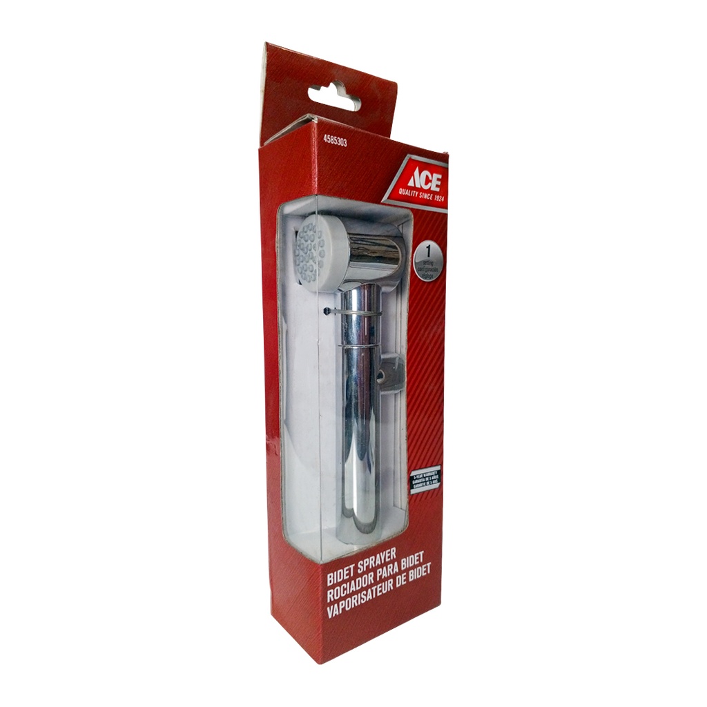 ROCIADOR PARA BIDET 36MM (1.42IN) ABS CHROME MARCA ACE