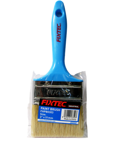 [FHPB0303] BROCHA DE PINTURA CON MANGO DE PLÁSTICO  3'51MM MARCA FIXTEC 