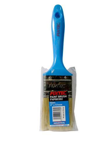 [FHPB0302] BROCHA DE PINTURA CON MANGO DE PLÁSTICO 2'X51MM MARCA FIXTEC