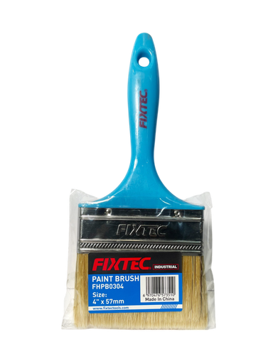 [FHPB0304] BROCHA DE PINTURA CON MANGO DE PLÁSTICO 4'X57MM MARCA FIXTEC
