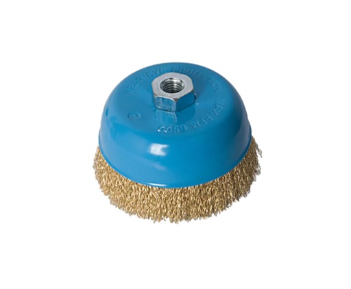 [FWB58100A] CEPILLO ALAMBRE COPA CON TUERCA 100MM 4' TIPO ESCOBILLA MARCA FIXTEC
