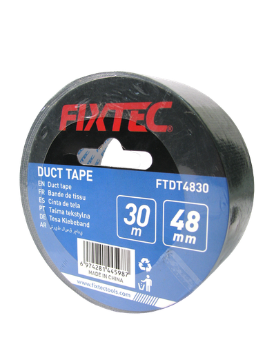 [FTDT4830] CINTA ADHESIVA DE TELA 48MM X 30MTRS MARCA FIXTEC
