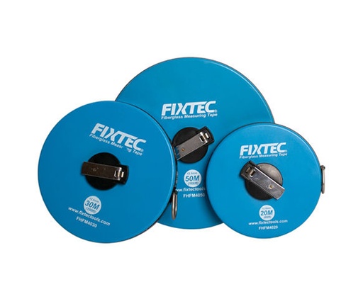 [FHFM4050] CINTA METRICA DE FIBRA DE VIDRIO 50MTS MARCA FIXTEC