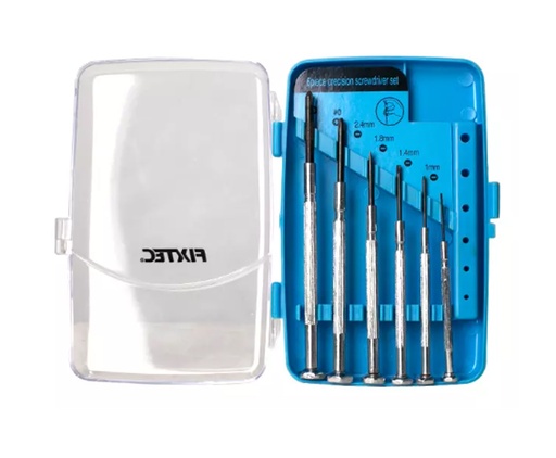 [FHPSB006] DESTORNILLADOR DE PRECISIÓN 6 PIEZAS MARCA FIXTEC