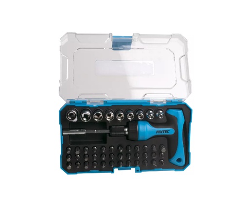 [FHSDK47] JUEGO DE DESTORNILLADORES 47PCS MARCA FIXTEC