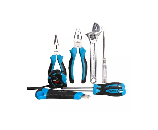 [FHHSB008] JUEGOS DE HERRAMIENTAS DE MANO 8 PIEZAS (ESTUCHE) MARCA FIXTEC