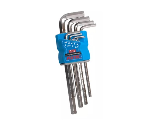 [FHHK1009] LLAVE ALLEN CON PUNTA DE BOLA 9 PZA 1,5-10mm MARCA FIXTEC