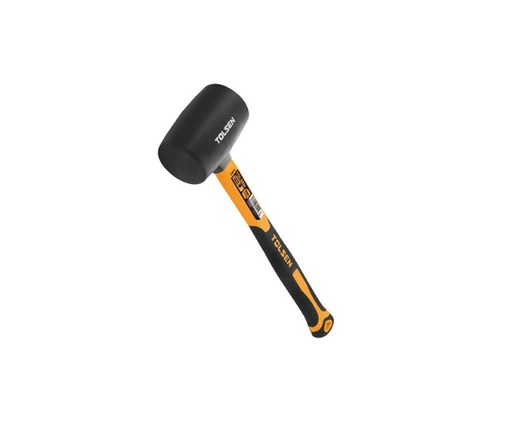 [HN-25035] MAZO DE GOMA C/MANGO DE FIBRA DE VIDRIO 450gr / 16 Oz MARCA TOLSEN
