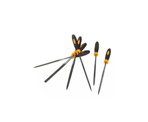 [HN-32046] SET DE LIMAS DE METAL MIXTAS 6PZAS(3x100mm) MARCA TOLSEN