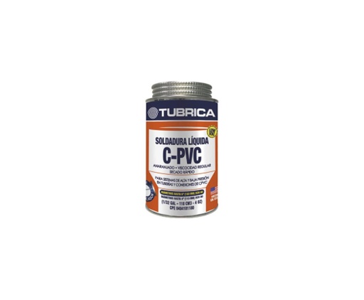 [HN-1000000408] SOLDADURA P/SISTEMA CPVC PRES AC 1/64GL MARCA TUBRICA