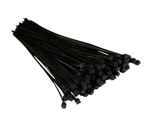 [HN-50120] TIRRAP (NEGRO) EN NYLON 66, 94V-2, 4.8 x 300mm (PQT 50 UND) MARCA TOLSEN