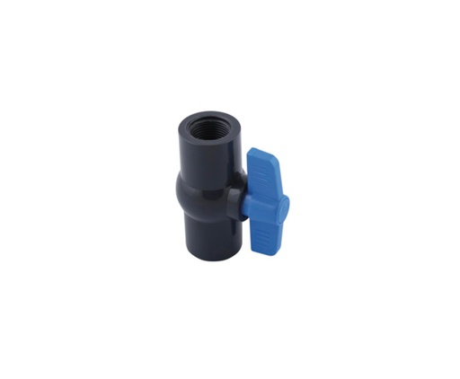 [HN-1000000235] VALVULA DE BOLA COMPACTA PVC PRES 1/2' C MARCA TUBRICA
