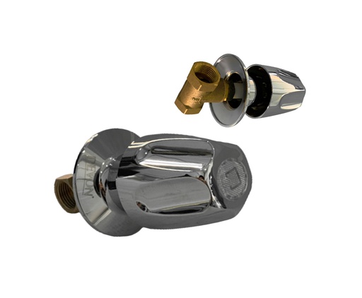 [HN024-SW04] LLAVE INDIVIDUAL P/DUCHA X 1/2' BRONCE MARCA DEVON