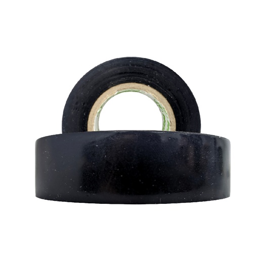 [HN009-20] TEIPE NEGRO 0.13 x 19mm x 9.15mtrs  MARCA HINACA