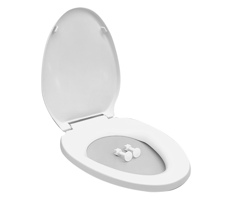 [HN063-TO19] ASIENTO DE INODORO LARGO CON TAPA 19" MARCA DEVON