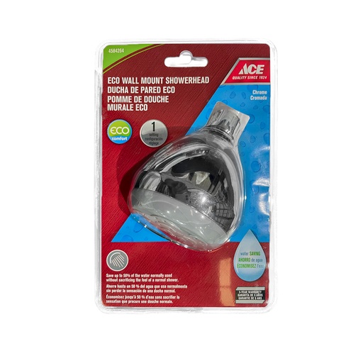 [4584264] CABEZAL DE DUCHA ECO DE MONTAJE EN PARED UN AJUSTE 8CM (3.15IN) ABS