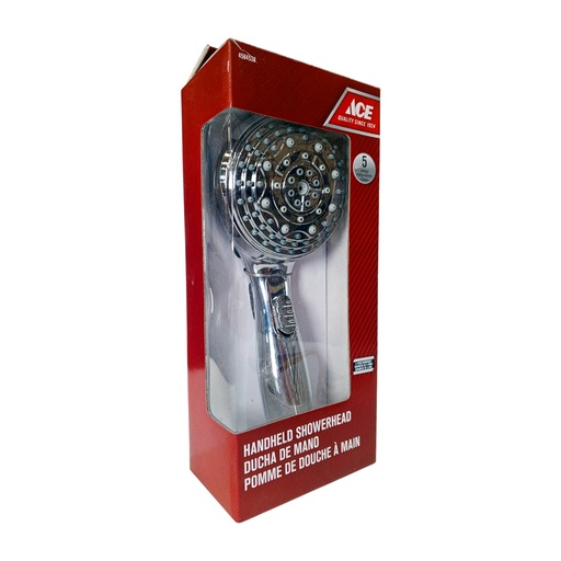 [4584538] CABEZAL DE DUCHA DE MANO CINCO AJUSTES  11.5CM (4.53IN) ABS
