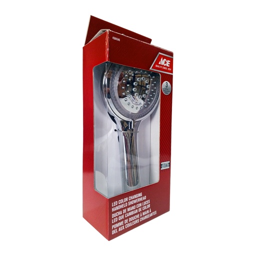 [4584546] CABEZAL DE DUCHA DE MANO LED QUE CAMBIA DE COLOR TRES AJUSTES