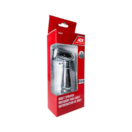 [4585220] ROCIADOR PARA BIDET (1.46IN) ABS CHROME  MARCA ACE