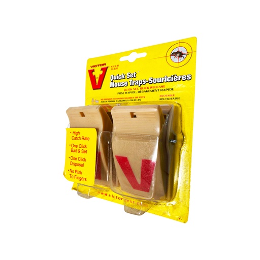 [7035603] RATONERA QUICKSET 2 PACK REUTILIZABLE	MARCA VICTOR