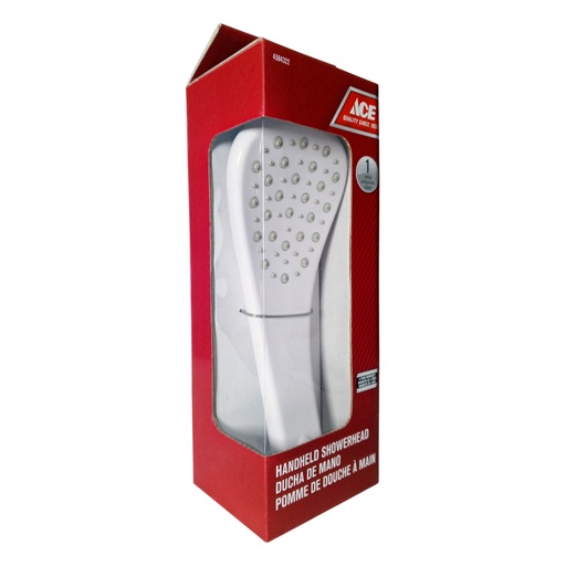 [4584322] DUCHA DE MANO UNA PUESTA ABS BLANCO ACE MARCA ACE