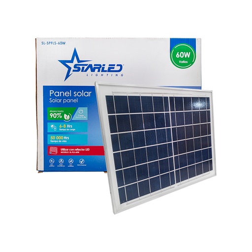 [SL-SPFLS-60W] PANEL SOLAR 60W MARCA STARLED