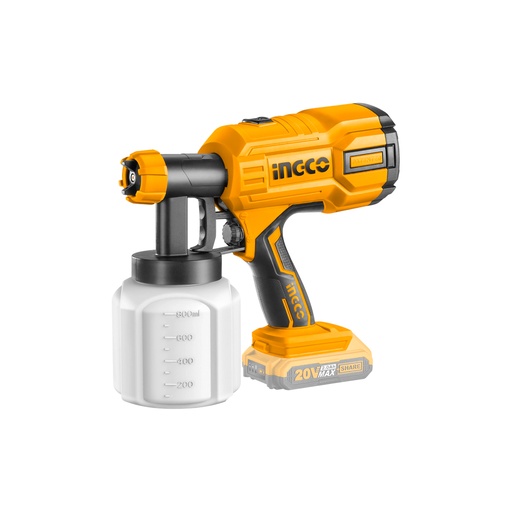 [CSGLI2001] PISTOLA PARA  PINTAR DE  LI-ION 20V MARCA INGCO