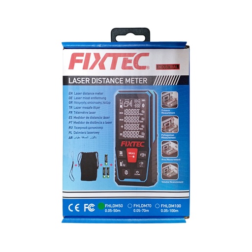 [FHLDM50] MEDIDOR DE DISTANCIA LÁSER 50MTROS MARCA FIXTEC