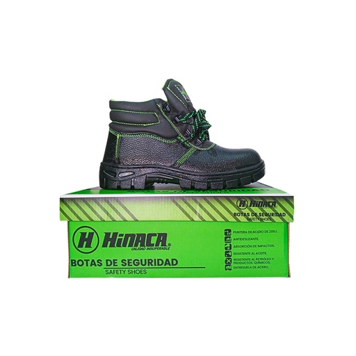 [HN069-SB0138] BOTAS DE SEGURIDAD CON PUNTERA DE ACERO TALLA 38 MARCA HINACA