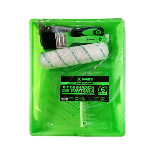 [HN070-PB002S] KIT DE BANDEJA DE PINTURA PROFESIONAL DE 6 PIEZAS MARCA HINACA